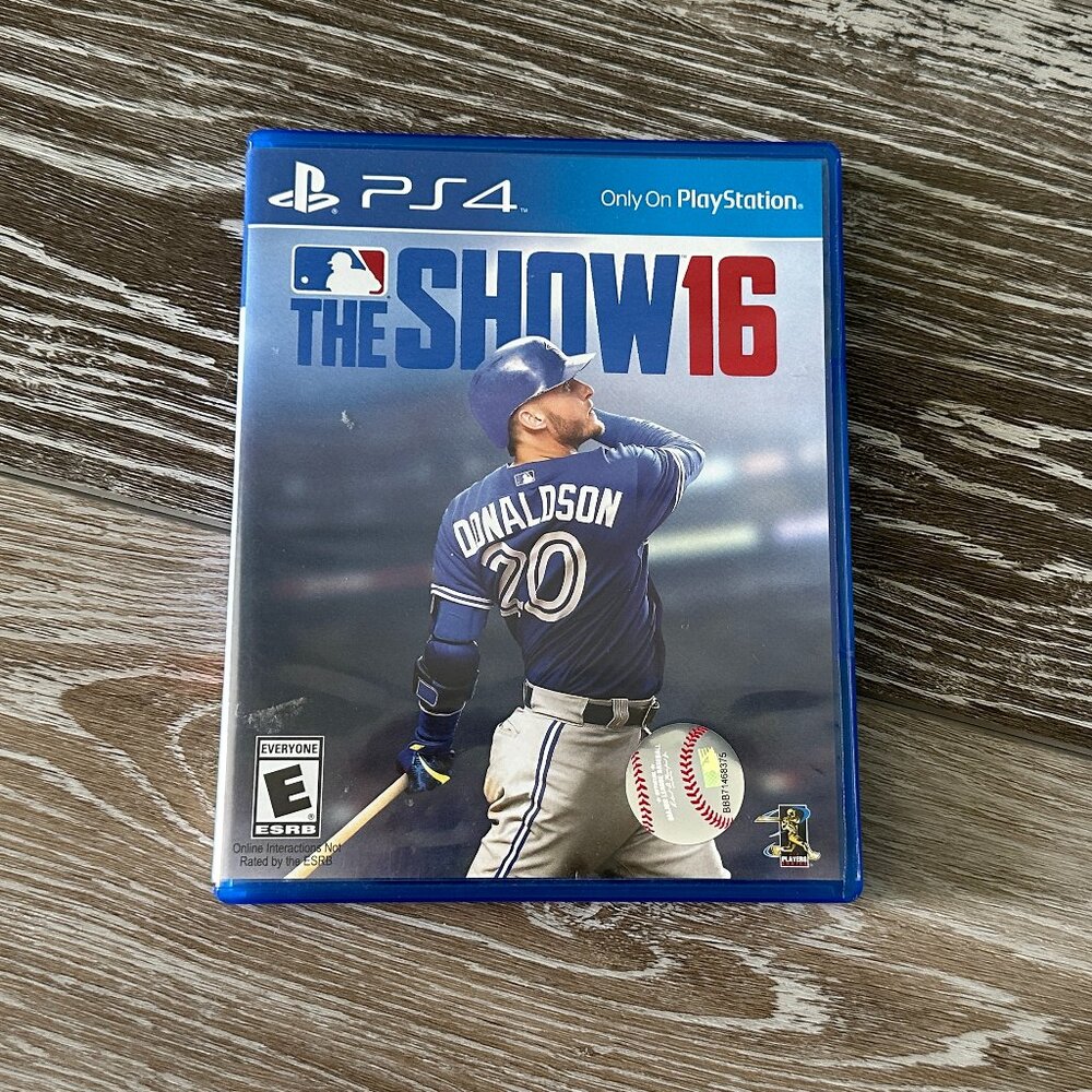 PS4 MLB The Show 16 Playstation Video Game